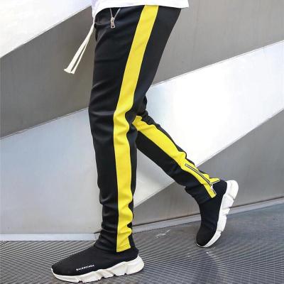 China Anti-pilling fitness jogger pants casual tracksuit bottoms black sweatpants gyms jogger track pants for sale