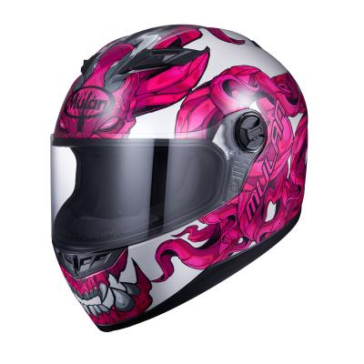 China Motorcycle Full Face ABS OEM Graphic Or Solid Helmet For Racing for sale