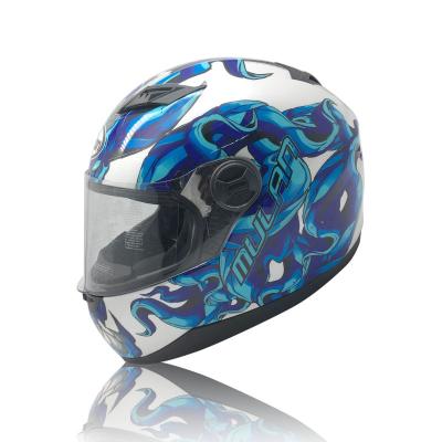 China ABS New Arrival ABS Full Face Racing Helmet Racing Single Visor Helmets for sale