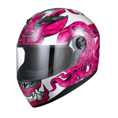 China Hot Sale ABS Off Road Full Face Motorcycle Helmet With Double Sun Visor for sale