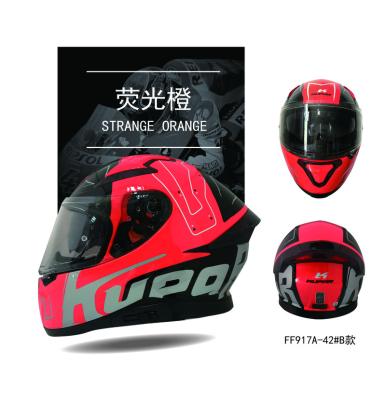 China Hot Sale High Safety Gloss Black Graphic ABS Motorcycle Helmet With Double Sun Visor for sale