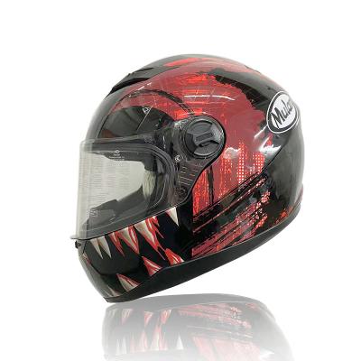 China New ABS Factory Graphic Helmet Popular Moto Safety Full Face Motorcycle Helmet With Adult for sale