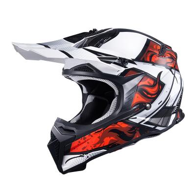 China ABS Off Road ABS Motocross Helmet Para Moto Helmet With Graphic for sale