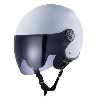 China High Quality Wholesales ABS Motorcycle Open Face Helmet For Summer With Double Sun Visor for sale