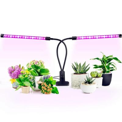 China Seed Starting House Led Plant Growing Light With Three Heads 18Watt For Indoor Plants for sale