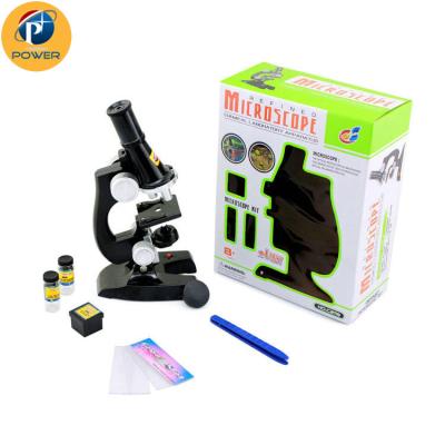 China Microscope STEM Kit 120X-1200X 52 Pcs Kids Beginner Microscope STEM Kit with Metal Body Microscope for sale