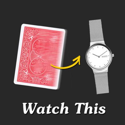 China Card to watch closely up card to watch magic tricks for sale