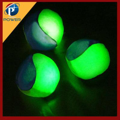 China Turn Light Up Footbag Hacky Led Bag for sale