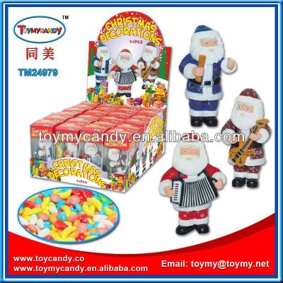 China Capsule Toys Christmas Toy Candy Christmas Decorations Santa Claus New Design 2017 With Candy for sale