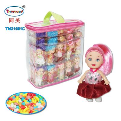 China Capsule toys hot new products for 2019 most popular items fashion princess lovely baby - doll with candy in PVC box NO1 selling in eup for sale