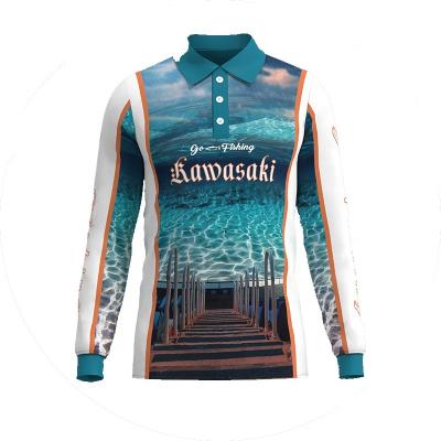 China Hot Selling Australia Antibacterial Style Sublimation Fishing Quick Dry Shirt for sale