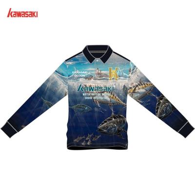 China Custom Antibacterial All Over Print Full Button Sublimated Fishing Shirt Tank Top for sale