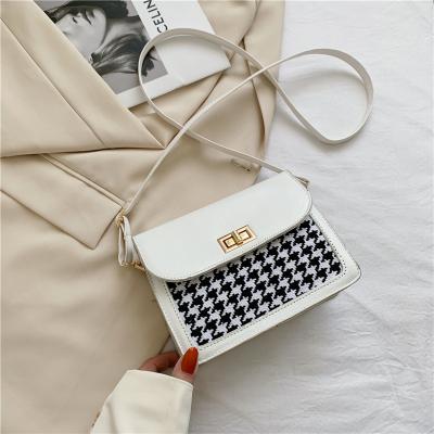 China New Retro Fashion PU Style Shoulder Bag Trend Brown Leather Western Shoulder Bag for sale