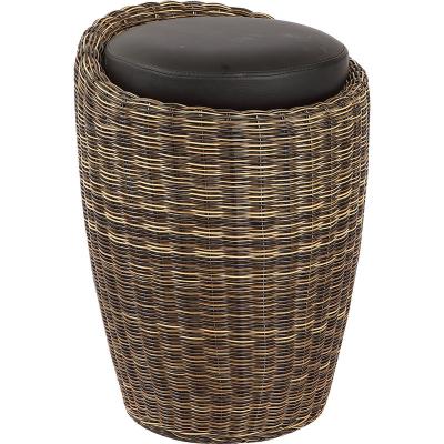 China Colorful Barrel Modern Style Wine Large Capacity And Comfortable Multifunctional Hidden Round Storage Stools for sale