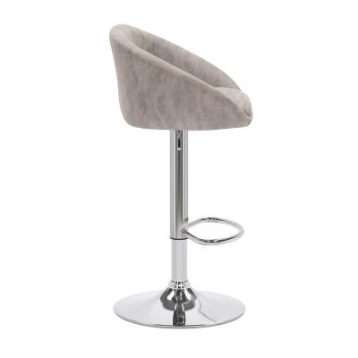 China Modern Design High Bar Counter Chair Adjustable Seat Bar Stool For Kitchen for sale