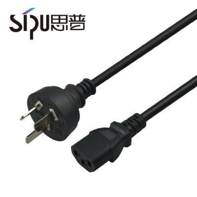 China COMPUTER SIPU austraria power cord cable male plug to female c13 3 prong au power supply adapter ac cord for sale