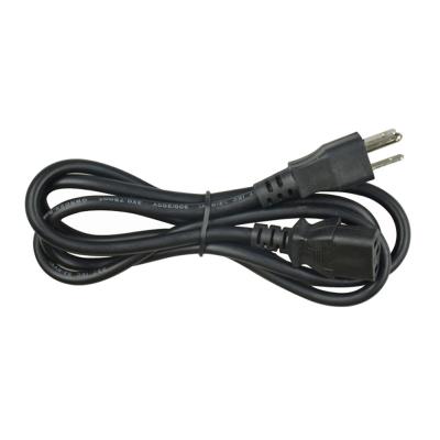 China Good Quality COMPUTER SIPU AC Power Cord 3 Pin Black Plug Us Plug Power Cord For Desktop Computer for sale