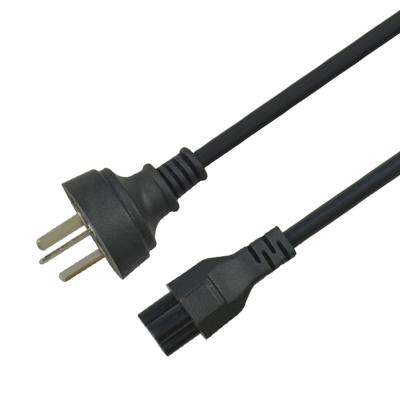 China SIPU Australia Computer PVC 3 Pin PC Computer 1.5m Au Standard Laptop Power Cord for sale