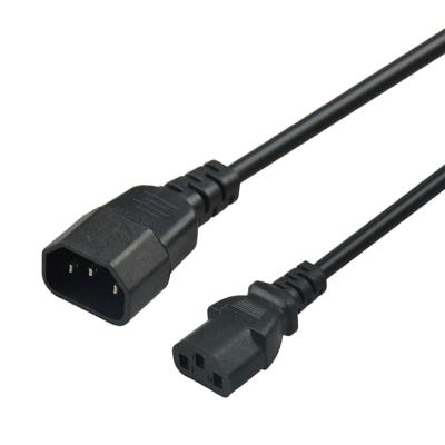 China Home appliance SIPU customized 1m 1.5m 2m 3m 5m 6m PVC c3 c4 connector power cord cable computer extension cord for sale