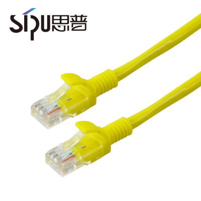 China 7/0.12 pair 24 A.W.G. CCA SIPU factory supply 4 utp patch cable ethernet cat5 support cord patch cable cat5e for sale