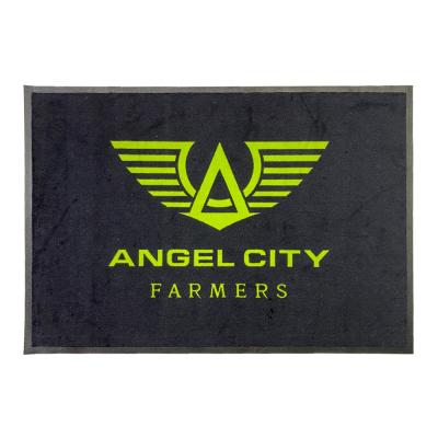 China Washable Cover Logo Mat Custom Doormats Rubber Outdoor Mats Nylon Printed Personal Design for sale