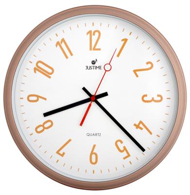 China Highest Quality OEM/ODM Modern Minimalist Circle Designer Metal Wall Clock for sale