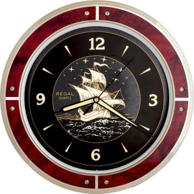 China Designer Minimalist Luminous Silent Quartz Decor Art Guarantee Quality Colorful Wall Clock for sale