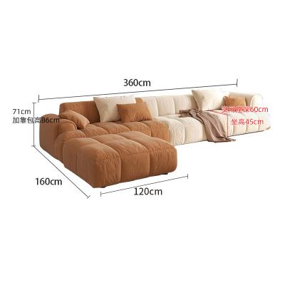 China Italian direct modern modular sectional living room sofa set factory direct sofa set fabric recliner sofa sofa set Italian furniture for sale