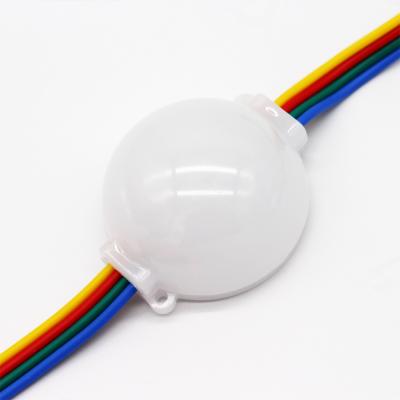 China Hot Selling Ultrasonic Decoration 5050 RGB Module Set Outdoor IP67 Round Module For Advertising Decoration Motorcycle Ignition Module for sale