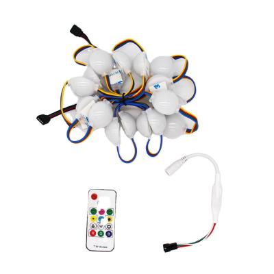 China Decoration new arrival round 5050 RGB WS2811 0.96W DC12V with colorful led controller module for home decoration advertisiting sign light for sale