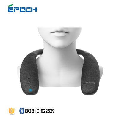 China Wireless Portable Bluetooth Earless Speaker Phone Function Neck Speaker Neck Design for sale