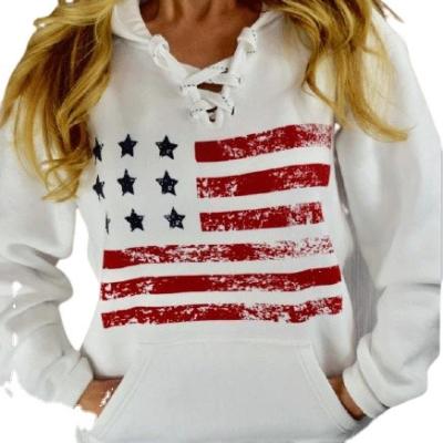 China Custom Logo Cotton Long Sleeve Zip High Quality Anti Shrink Up Top White Crop Women's Hoodie For Gym Wear Casual Single Shoulder for sale