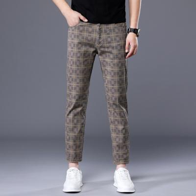 China Anti-wrinkle business fashion trend stretch men's joggers streetwear best-selling casual pants 2021 for sale