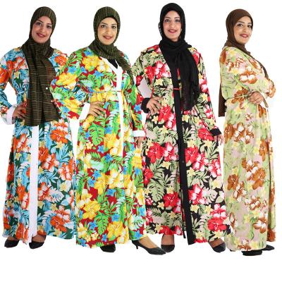 China modern islamic muslim clothing M L XL XXL 3XL 4XL muslims abaya dress fashion muslim abaya long sleeve muslim clothing for sale