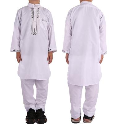 China muslim dress M L XL XXL 3XL 4XL muslims boy clothing polyester kids long sleeve islamic abaya for sale