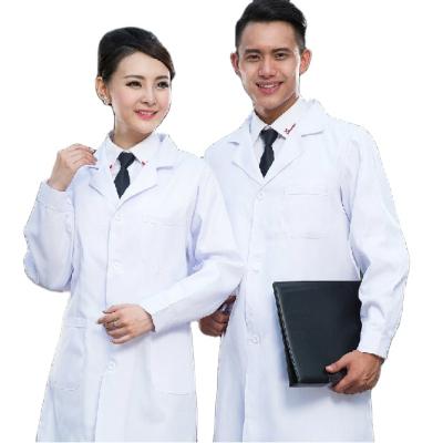 China Wholesale Comfortable Unisex Doctor Lab Coat Medical Uniform Beauty Lab Work Wear Health Service Uniform for sale