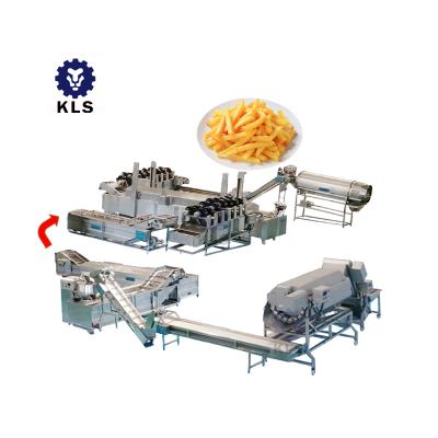 China Factory KLS Automatic Seasoning Potato Chips Production Line 100kg 200kg 300kg 500kg Potato Chips Making Machine for sale