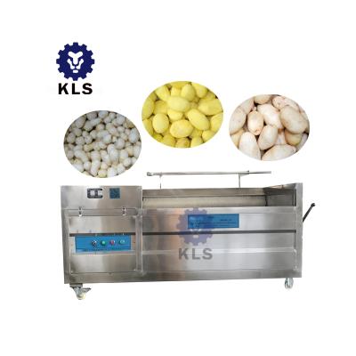 China High Efficiency Fresh Potato / Potato Chips Peeling Slicing Machine Cutter Chipper Peeler Slicer Cutting Machine for sale