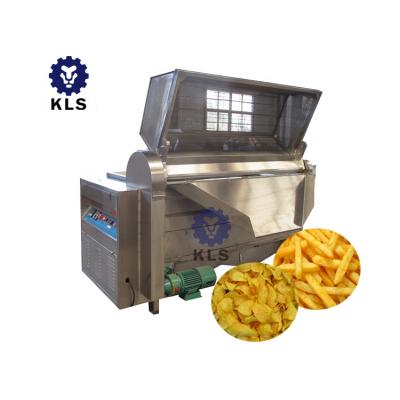 China Fast Food Frying Machine Easy Operated Full Automatic Potato Chips Fryer Machine Price for sale