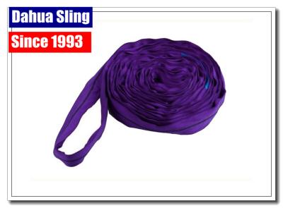 China Custom Made Endless Webbing Sling Hoisting Straps Multifunctional for sale