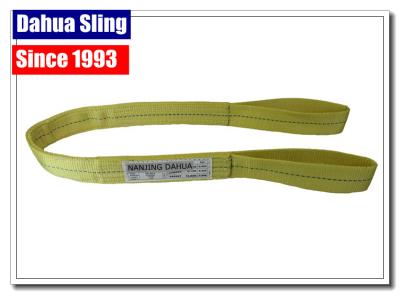 China Smooth Surface Boat Lift Slings Crane Equipment Lifting Straps OSHA Regulations for sale