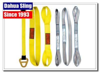 China Private Label Multi - Layer Polyester Lifting Belts For Crane Logo Printable for sale