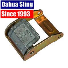 China 2 Inch Zinc Cam Buckle Ratchet Strap Parts , Breaking Strength 2500 Lbs for sale