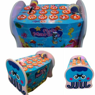 China Metal Children Hitting Arcade Machine Frog Hammer Game Machine Equipment Game for sale