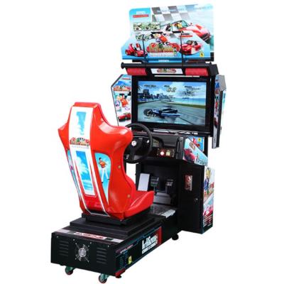 China Outdated Hardware 32inch Screen Racing Game Simulator 32 Outdated Racing Machine for sale