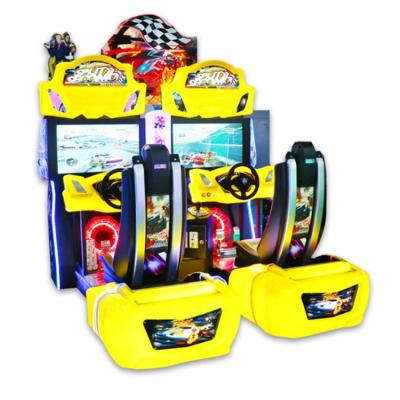 China Outdated Hardware Coin pperated Car Racing Video Simulator Arcade Game Machine for sale