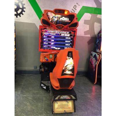 China Super Fast And Furious Game Racing Car Simulator Driving Gear Machine For Center Amusement for sale