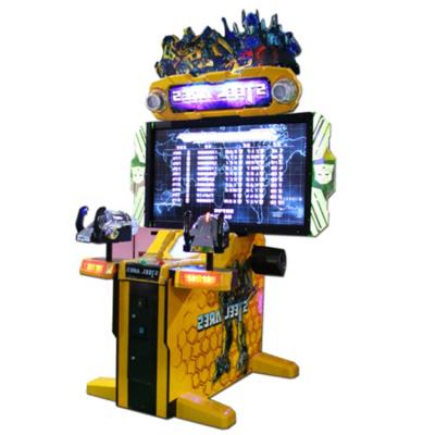 China Metal+Fiberglass Factory Wholesales Transformers Shooting Game Machine Children's Game Simulation Shooting Game for sale