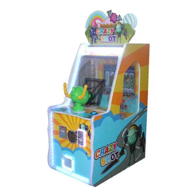 China Wooden box + acrylic coin-operated video game shooting children's wholesale simulation shooting game for sale