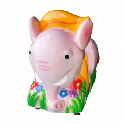 China Elephant Amusement Animal Game Machine Kiddie Rides Coin Customize for sale